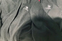 骆驼（CAMEL）冲锋衣防风三合一可拆两件套登山服169AX黑色,男女款XL 实拍图
