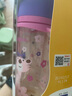 贝亲（Pigeon）双把手PPSU奶瓶 第3代 330ml-淑女豹  L号 6个月以上 AA222 实拍图