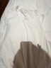 全棉时代打底衫男士背心T恤男抗菌宽肩夏季 白色 XL 实拍图