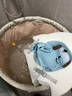 iuu婴儿游泳桶免安装 儿童洗澡桶 可折叠泡澡桶 家用新生儿游泳浴桶 【超大号】游泳桶+游泳圈+收纳袋 材质：母婴级面料，七层加厚保温 实拍图
