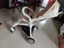 smartstroller遛娃神器婴儿推车可坐可躺轻便折叠双向高景观0-6岁用宝宝溜娃车 香槟金(铝合金车架+3D舒适透气) 实拍图