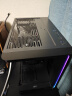 AOC震天弓CG355黑色 MATX台式电脑海景房机箱 一体式曲面弯玻/360水冷/ARGB灯带/左右分仓/快拆设计 实拍图