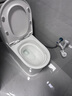 JJO德国家用马桶8.0大口径大冲力座便器防堵速冲虹吸坐便器抽水马桶 创新款纯白-防溅水-强劲海漩冲刷 350坑距【管中离墙350mm-395mm】 实拍图