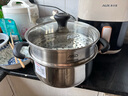 爱仕达汤锅304不锈钢蒸屉22cm蒸笼加厚复底燃气电磁炉通用TS22B1WG-Z 实拍图
