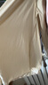 翊尚美休闲裙裤女2025夏季新款褶皱女士薄款高腰显瘦遮肉九分阔腿裤子 杏色 【冰氧棉透气防透款小个款】 L 【适合126-140斤】 实拍图