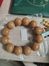 妍韵珠宝精品20mm缅料风化白玉菩提根手串红玛瑙文玩把件男女士款佛珠手链 实拍图