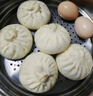 桃花点点翡翠菜菇包600g（20只）速冻早餐食品半成品学生早餐面点扬州包子 实拍图