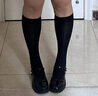 浪莎女士袜子女长筒过膝袜秋冬袜子中筒小腿袜微压显瘦黑色长筒袜 实拍图