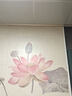 卫生间贴画厕所补洞装饰洗澡间防水3d立体荷花房间墙面瓷砖墙贴纸 水墨荷 实拍图