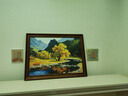 罗丹花园美式风景流水生财油画风聚宝盆客厅装饰画世界名画玄关走廊挂画 流水生财A 80*60 实拍图