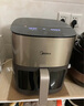 美的（Midea）炎烤空气炸锅 不用翻面双热源 透明可视家用实用大容量 炸烤煎一体 全金属腔体无异味5.3L KZC5394 实拍图