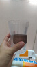 【采销严选】玻璃水杯带杯架套装家用茶杯防烫束腰耐热客厅水杯 风琴杯+木杯套 320ml 1只 实拍图