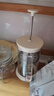 MAVO 雪白法压壶 咖啡壶煮咖啡家用小型滤茶壶过滤 600ml-2-3人份（雪白） 实拍图