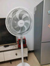 美的（Midea）【品质推荐】七叶轻音柔风电风扇/家用省电落地扇/台式电扇/广角摇头节能宿舍小型风扇 SAE35CA 实拍图