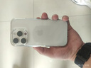 和肯 不易发黄透明亚克力适用iPhone16pro手机壳全包防摔硬壳软边框简约透明苹果手机保护壳情侣男女款 晶盾大孔镜头款【高品质，裸机手感】 iPhone16pro 实拍图