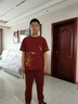 富信康结婚睡衣新婚情侣套装秋冬季红色长袖珊瑚绒男女喜庆本命年家居服 CY-B9981 M -女【高150-160-重80-100】 实拍图