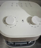 美的（Midea）不用翻面空气炸锅 宽口实用大容量 蒸汽嫩烤厨房家用  易用旋钮控时温 金属内腔无异味 6L KZE6017 实拍图