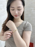 唯一（Winy）锦鲤平安扣和田玉银手链生日礼物女生手串送老婆七夕情人节手镯 实拍图