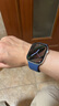 Apple/苹果 Watch Series 10 智能手表GPS+蜂窝款46毫米亮黑色铝金属表壳黑色运动型表带M/L MWYK3CH/B 实拍图