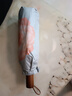 蕉下（beneunder）防紫外线遮阳伞三折双层黑胶晴雨伞防晒伞BM664花椿 实拍图