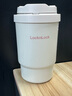 乐扣乐扣（LOCK&LOCK）陶瓷覆层保温保冷咖啡杯男女学生高颜值随行便携水杯子400ML米色 实拍图