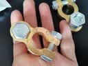欧锐驰汽车平板式保险丝蓄电池电瓶螺栓型大电流保险片组合 实拍图