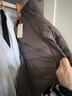 无印良品 MUJI 男式 便携式 无领羽绒夹克男款 男士羽绒服冬季款 保暖 酒红色3A M 实拍图