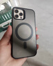 邦克仕（Benks）适用苹果14 Pro Max手机保护壳 iPhone14promax防摔磁吸壳 耐磨男女通用款保护套不易沾指纹 黑 实拍图
