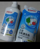 贝亲（Pigeon）餐具清洗剂 洗奶嘴果蔬水杯餐具玩具 套装 600ml+700ml PL156 实拍图