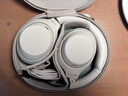 索尼（SONY） WH-1000XM4无线蓝牙耳机智能降噪头戴式高解析度重低音耳麦 电脑游戏办公网课学习出街图书馆宿舍 铂金银 实拍图