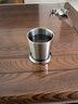 JAJALIN 不锈钢折叠杯/伸缩杯/旅游杯/水杯/酒杯大号四节杯 实拍图