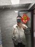 花花公子（PLAYBOY）渐变色衬衫男长袖夏季新款潮翻领免烫宽松休闲上衣男士衬衣外套 G30浅灰 XL 实拍图