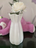 京东鲜花陶瓷花瓶高级感奶油风插花器水养鲜花玫瑰客厅餐桌装饰简约摆件 实拍图