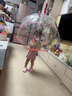 LITTLE BIG ROOM BY DJECO雨伞儿童彩虹伞拱形手动亲子变色长柄透明女童男童机器人幼儿园 儿童透明雨伞-春意盎然DD04805 实拍图