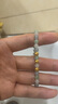 咏者黄金猫眼珠3D硬金足金999闪亮车花转运珠路路通DIY手链女手串礼物 6毫米直径约0.2-0.22g 实拍图