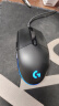 罗技（G）G102第二代游戏鼠标 RGB流光灯效鼠标 轻量化  游戏级8000DPI传感器 黑色 200-8000DPI 实拍图