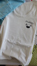 浪莎（LangSha）儿童背心男童夏季薄款棉质背心宝宝T恤内衣打底衫2件装 白+蓝120 实拍图