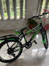 YITONG儿童山地车自行车变速车20寸学生车6-18岁男女小孩单车脚踏车 绿色变速+后货架+豪华大礼包 绿色 22寸（适合身高135—160CM） 实拍图