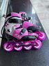 乐秀（ROADSHOW）轮滑鞋溜冰鞋碳纤花式儿童速桩旱冰鞋速滑专业平花男女KX4滑冰鞋 粉色3D套装 M (中码33-35#) 实拍图