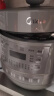 美的（Midea）【国家补贴】0涂层钢胆电压力锅6L双胆全自动智能预约家用煲汤煮饭MY-C6856G电饭煲高压锅4-6人 实拍图