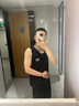 回力（Warrior）无袖背心男夏季薄款宽松运动坎肩男士大码冰丝速干马甲 白色 L 实拍图