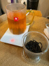 雅集茶杯耐高温加厚玻璃茶杯不锈钢胡桃木杯盖茶具茶水分离杯 实拍图