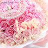 AIMORNY52朵粉玫瑰永生香皂花同城配送圣诞情人节生日礼物女友非鲜花 实拍图