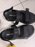 百丽厚底沙滩鞋男鞋25夏新休闲户外运动凉鞋A1514BL5 黑色 38 实拍图