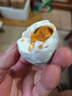 正宗咸鸭蛋50g/枚饱满流油生鲜超市早餐新鲜即食散养鸭新老包装 6枚 实拍图