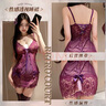 姬欲情趣内衣服女夫妻刺激高档调情2025新款性感纯欲紫色睡裙约会战袍 实拍图