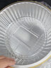 唐宗筷 一次性铝箔餐盒800ml*10个 带盖烤箱家用圆形锡纸碗 保温 野餐 实拍图
