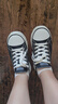 斯凯奇（Skechers）女鞋经典百搭帆布鞋厚底增高休闲鞋软底舒适透气板鞋户外鞋177435 实拍图