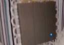 公牛（BULL）智能开关 语音/手动控制 无需联网 三位遥控开关 金色GTQ312 实拍图