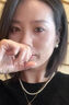 QMXD2mm细施家3mm小米珠珍珠项链女锁骨链颈链人造珍珠生日礼物情人节 2mm+精美礼盒 实拍图